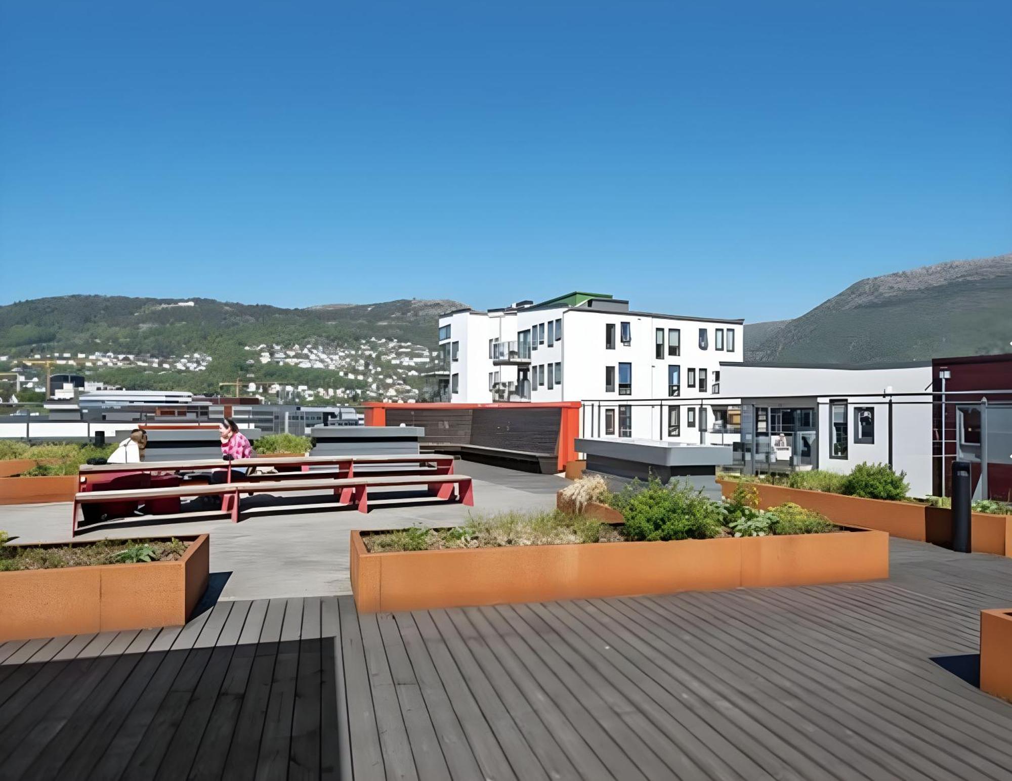 Modern Apartment In The Center Of Bergen Bagian luar foto